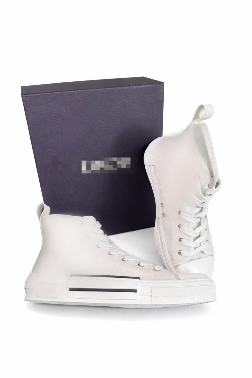 White Hightop CD Sneaker