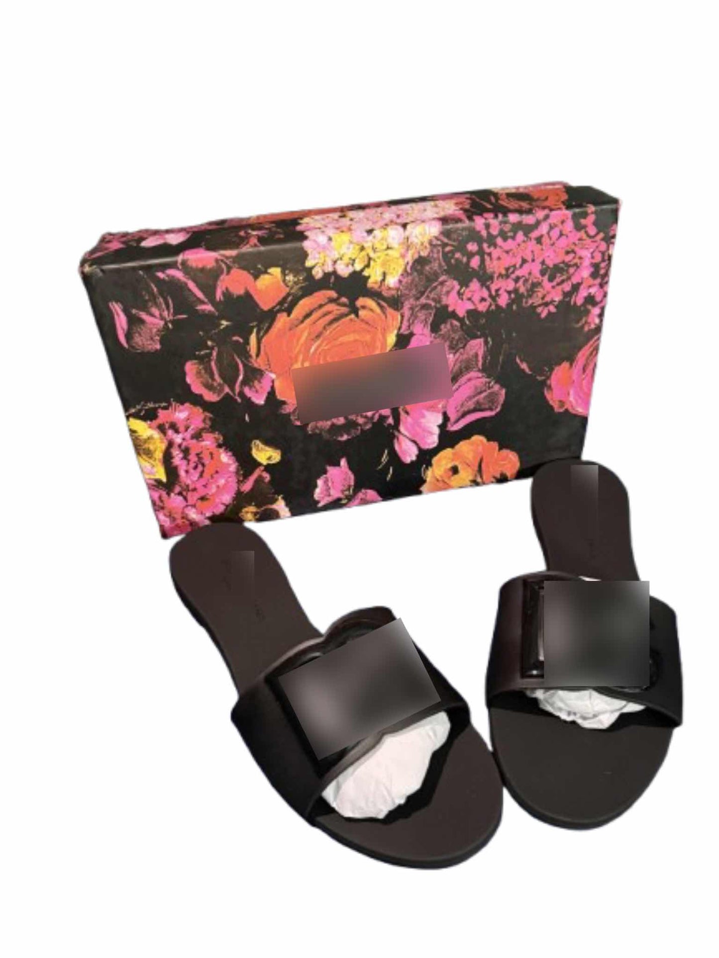 Black DG Sandals for Women